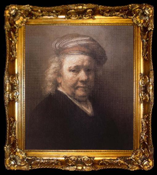 framed  Francisco Goya Rembrandt Van Rijn,Self-Portrait, ta009-2
